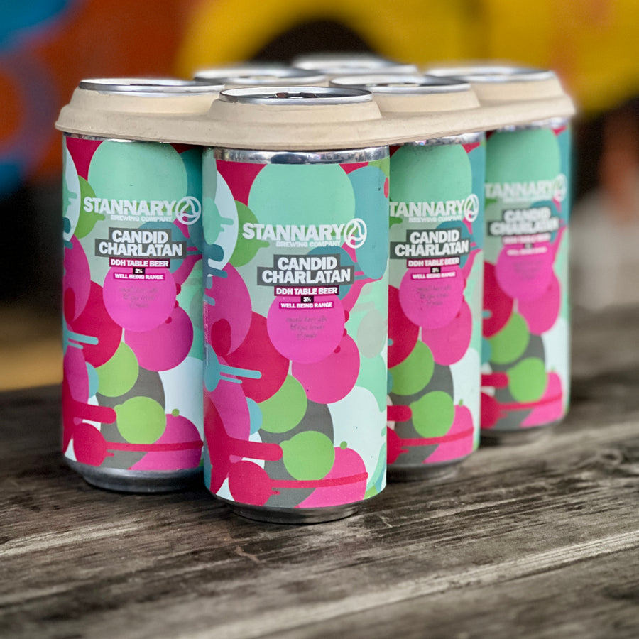 6 x 440ml Cans - Candid Charlatan - DDH Table Beer - 3%